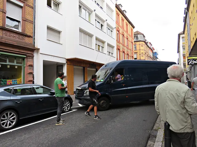 Kleines Schauspiel vorm Studio | Foto: Brigitte Melder