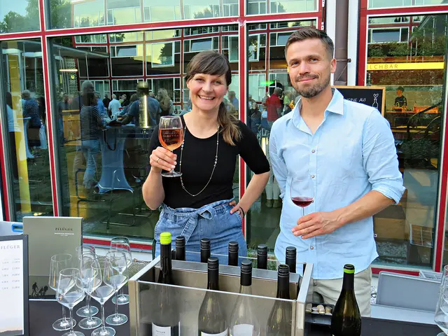 Es gab leckere Weine vom Weingut Pflüger aus Bad Dürkheim | Foto: Brigitte Melder