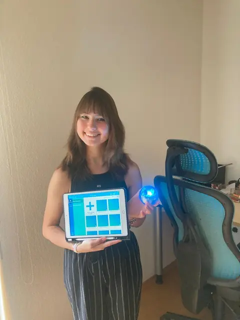 Spielerisches Programmieren mithilfe der Sphero BOLT Roboter | Foto: eigenes Foto Südpfalz Innovation Hub