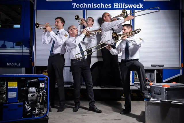 THW Bigband | Foto: THW Bigband/Stadtpark Mannheim gemeinnützige GmbH