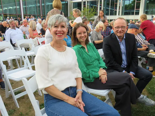 Constanze Kraus, Celine Blettner und Dr. Klaus Blettner | Foto: Brigitte Melder