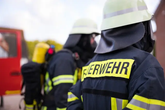 Ein Mehrfamilienhaus in Germersheim wurde Opfer der Flammen. | Foto: Christian Schwier/stock.adobe.com