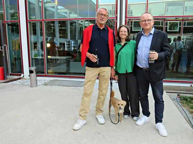 Michael Cordier, Celine und Klaus Blettner | Foto: Brigitte Melder