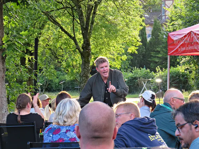 In der Pause unters Publikum gemischt | Foto: Brigitte Melder