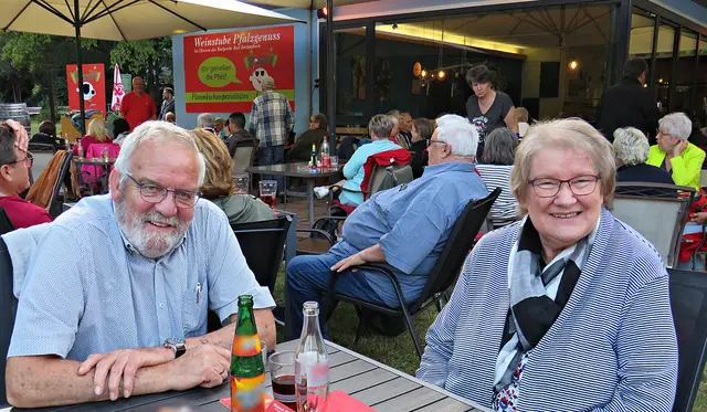 Aus Böhl-Iggelheim ebenfalls den weiten Weg auf sich genommen: Ehepaar Ellerhold | Foto: Brigitte Melder