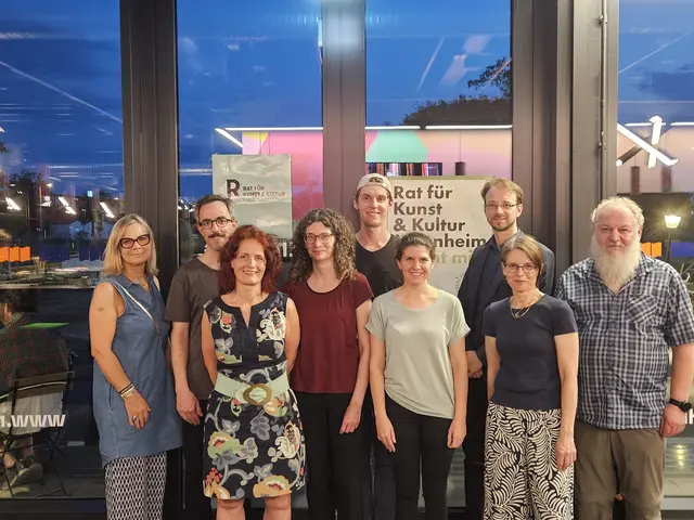 von links:: Kerstin Weinberger, Philipp Bode, Monika-Margret Steger, Dr. Angela Wendt, Maximilian Wex, Hannah Moser, Gerrit Bogdahn, Iris Rüsing, Ralf Moser | Foto:  Vivian Schöchlin