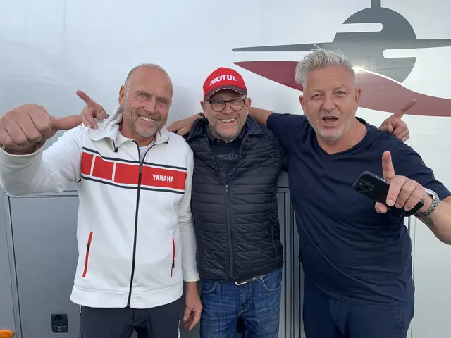 Herbert Hauf, Manfred Stein und Stefan Prein (von links) | Foto: Michael Sonnick