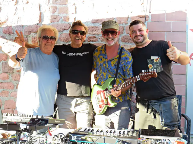 Angelo Montana, HJ Mayer, Jo Jacobs und Salvatore Montana | Foto: Brigitte Melder