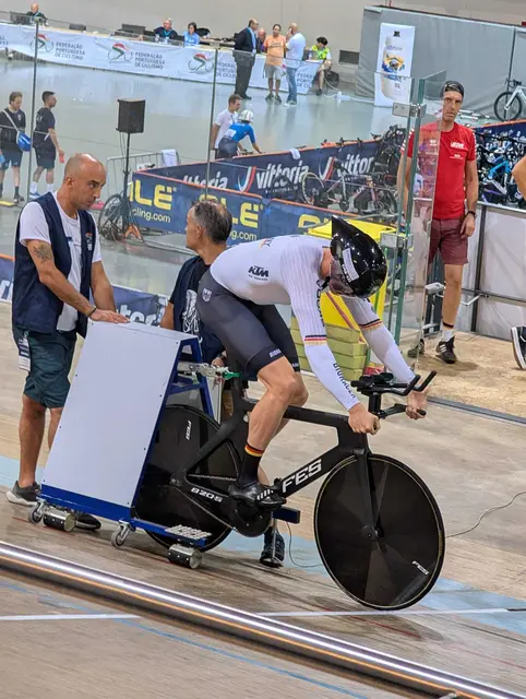 Henric Hackmann kurz vor dem Start | Foto: Steffi Hackmann