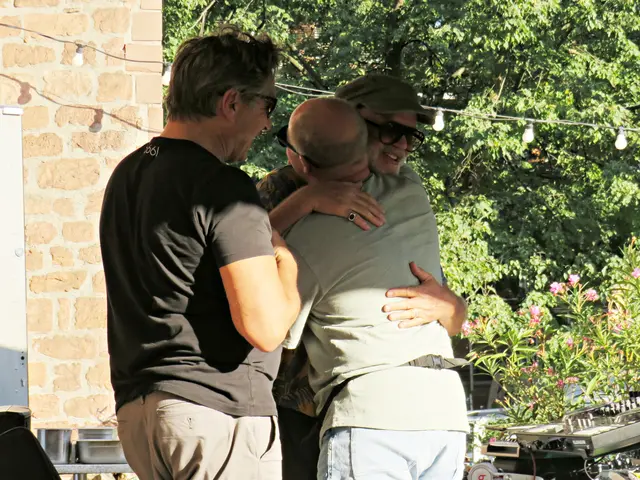 Immer wieder herzliche Begrüßungen | Foto: Brigitte Melder