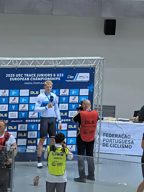 Henric Hackmann ist Europameister im 1.000 Meter Zeitfahren | Foto: Steffi Hackmann