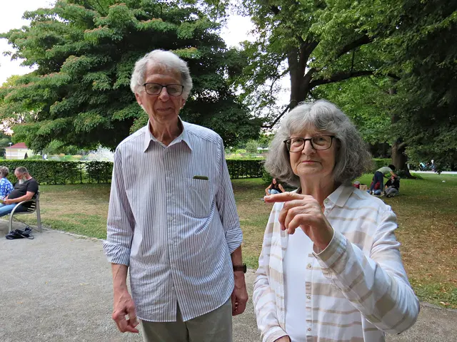 Ein sehr kunstinteressiertes Paar | Foto: Brigitte Melder