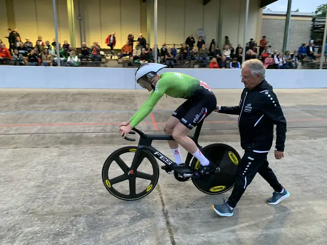 Henric Hackmann mit Erfolgstrainer Frank Ziegler | Foto: Michael Sonnick