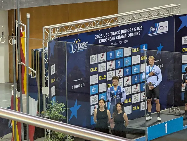 Nationalhymne für Europameister Henric Hackmann | Foto: Steffi Hackmann