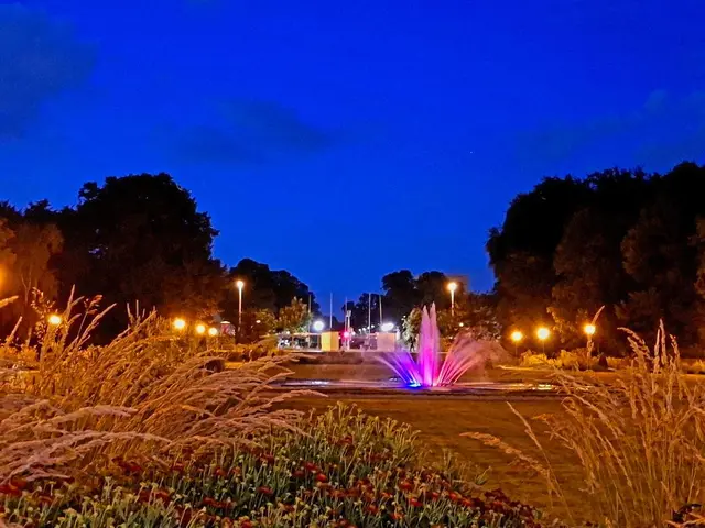 Ebertpark zur blauen Stunde | Foto: https://www.wochenblatt-reporter.de/ludwigshafen/c-community/super-konzert-mit-elville-bluesband-und-silke-hauck_a660666