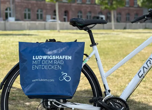 Fahrradtasche der Lukom | Foto: Marketingverein Ludwigshafen