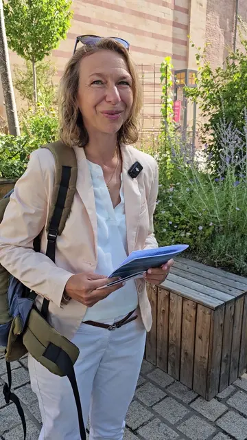 Irina Kreusch initiierte das Staffelpilgern und wird selbst eine Strecke zwischen Speyer und Rom pilgern
| Foto: Bistum Speyer