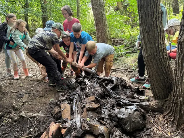 Die Kinder waren mit vollem Einsatz dabei | Foto: Pressestelle VG Kirchheimbolanden