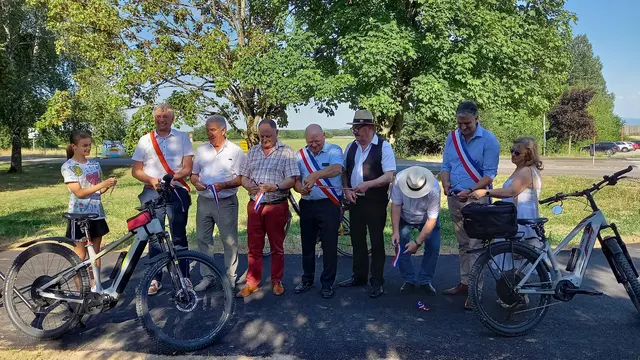 Einweihung der drei neuen Radwege des Pays Rhénans © RTSO | Foto: © RTSO