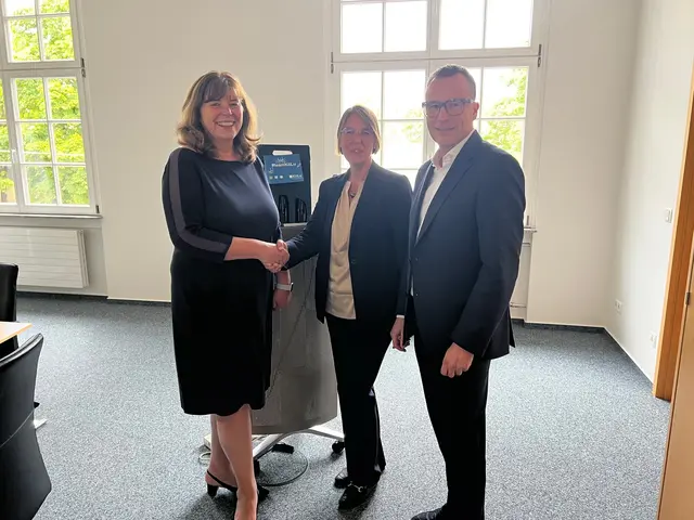 Aufsichtsratsvorsitzende OB Jutta Steinruck, medizinische Geschäftsführerin Dr. Eefje Barber und kaufmännischer Geschäftsführer Jan Stanslowski (v.l.n.r.) | Foto: Klinikum Ludwigshafen