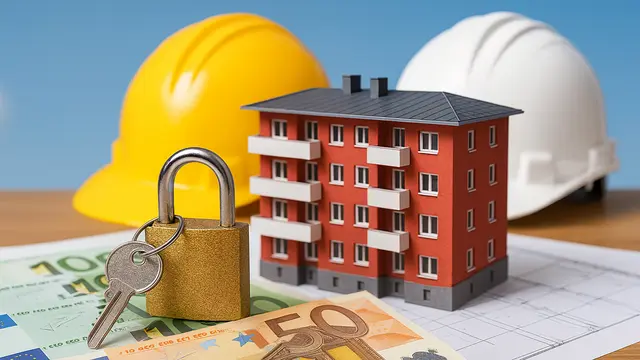 Symbolbild: Investitionen in Planung und Wohnraum – über 7,7 Millionen Euro flossen 2024 im Landkreis Kaiserslautern in Wirtschaft und soziale Wohnraumförderung.
 | Foto: Erik Stegner / KI-generiert