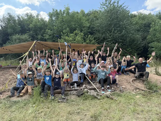 So sieht Freude an der Wildnis aus | Foto: Pressestelle VG Kirchheimbolanden