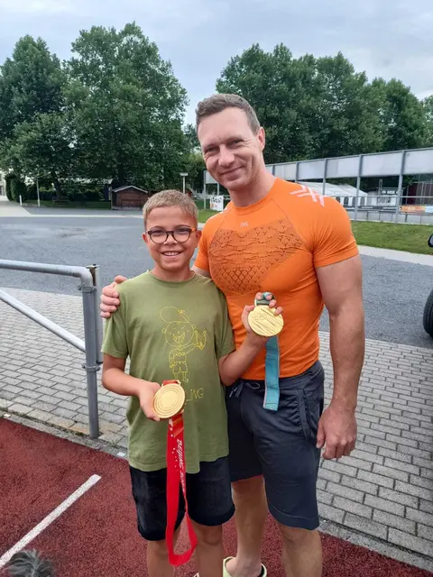 Piet und der Olympiasieger | Foto: Markus Malinak
