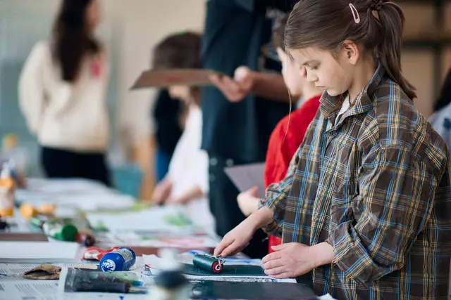 Ferienworkshop in der Kunsthalle Mannheim | Foto: Elmar Witt