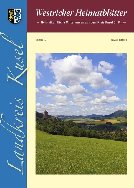 Das Cover der neuen Westricher Heimatblätter | Foto: Kreisverwaltung Kusel