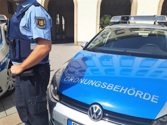 Die Ordnungsbehörde im Einsatz.  | Foto: Stadt Frankenthal