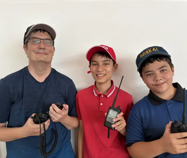 Thomas, Kento und Kaito Fritzsche  | Foto: Mika Fritzsche 