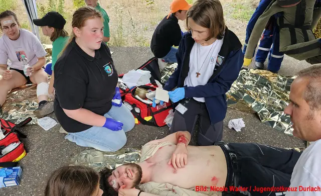 Foto: (C) Jugendrotkreuz im DRK Ortsverein Durlach e.V.