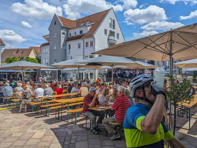 Halt beim Musikfest in Abtsgmünd | Foto: Gerhard Öfner