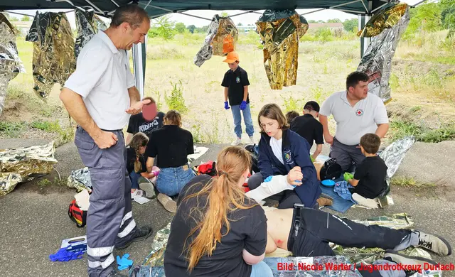 Foto: (C) Jugendrotkreuz im DRK Ortsverein Durlach e.V.