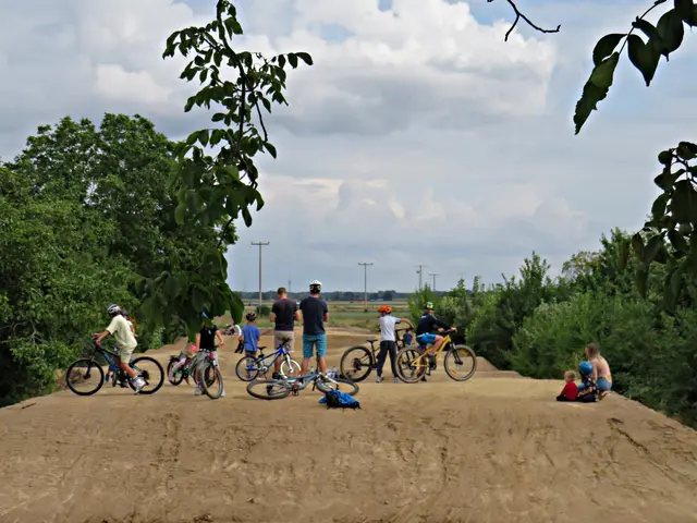 Die neue Pumptrack-Anlage | Foto: Brigitte Melder