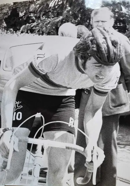 Rudi Birkmeyer am Berg in der Eifel | Foto: Frau Billam