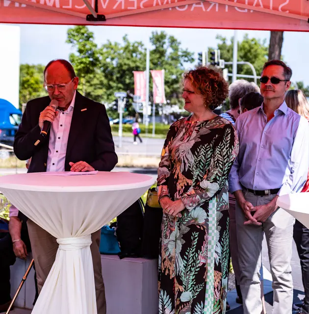 Die Rede des Oberbürgermeisters | Foto: Wolfgang Neuberth