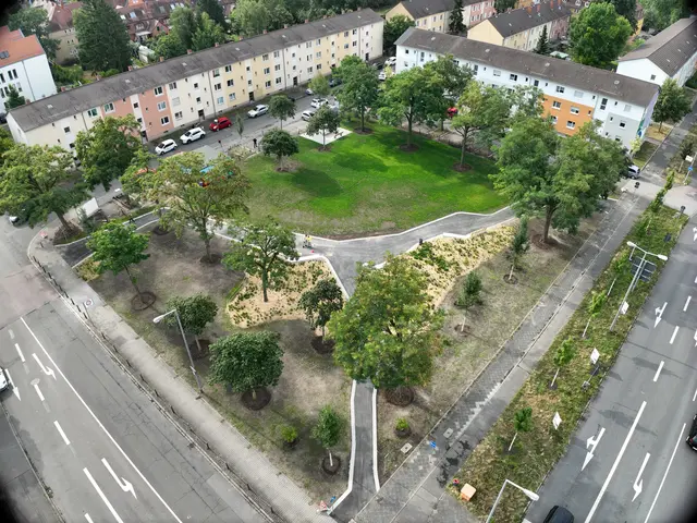 Habichtsplatz von Oben | Foto: Stadt Mannheim