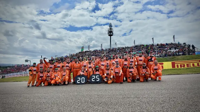 Foto: Sachsenring-Streckenposten
