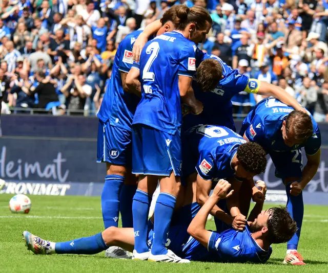 Freude über den Treffer | Foto: abseits-ka/Anderer