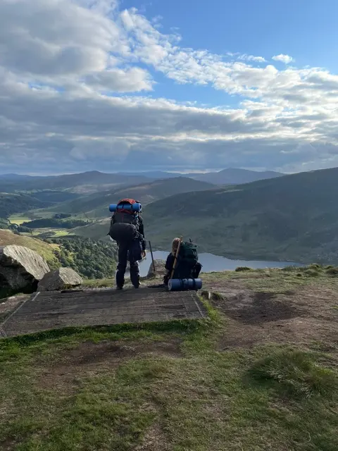 Blick vom White Hill beim Longh Tay | Foto: Emma Hoffmann