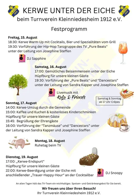 Kwereprogeam 2025 des TV Kleinniedesheim | Foto: TV Kleinniedesheim (2025)