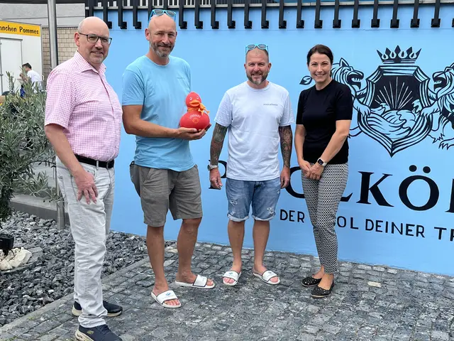 v.l. Aljoscha Kertesz, Sebastian Vollrath, Sven Schramm, Stephanie Langenfelder | Foto: Aljoscha Kertesz