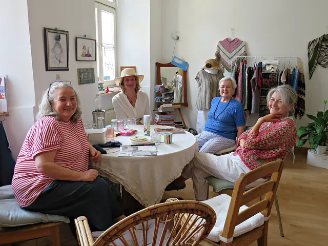 Plausch bei "Wollke7" | Foto: Brigitte Melder