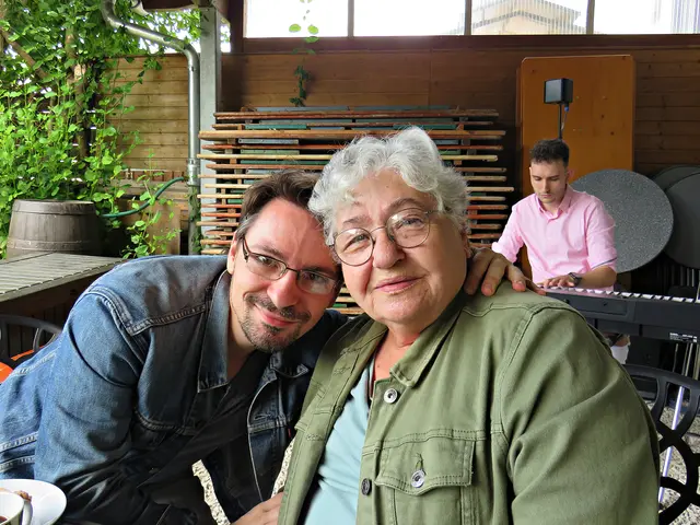 Markus Schultz mit seiner Mama | Foto: Brigitte Melder