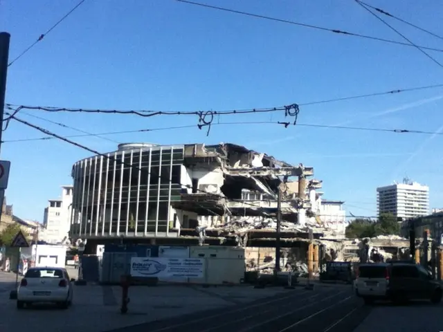 Die Tortenschachtel im Abriss | Foto: Helmut van der Buchholz