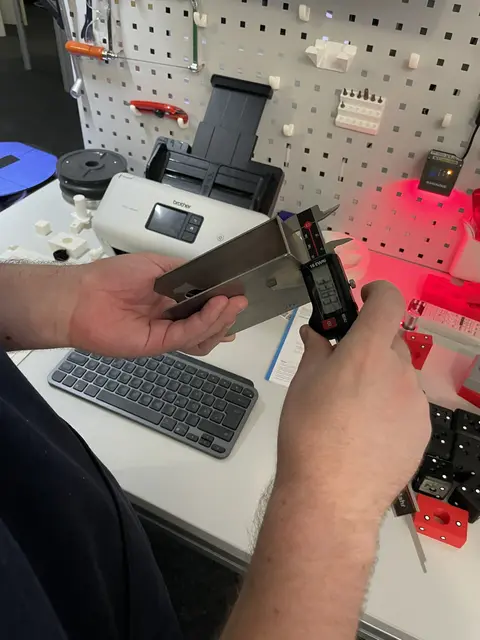 Ein Messvorgang an DIRKI | Foto: Mittelstand-Digital Zentrum Kaiserslautern