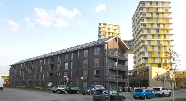 Holzwohnhaus für die GBG | Foto: Julia Glöckner