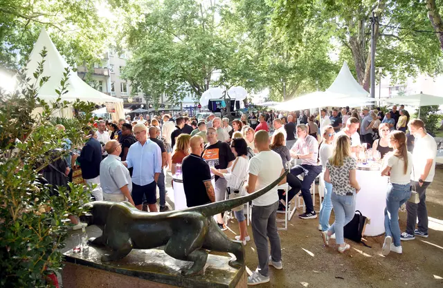 After Work Party im zweiten Jahr des Formats im Juli 2018 | Foto: Marcus Swetasch