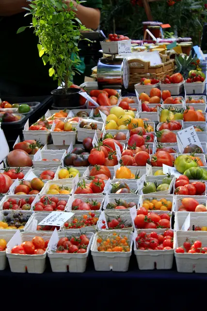 Frisch Geerntetes aus der Region | Foto: Stadtpark Mannheim gemeinnützige GmbH